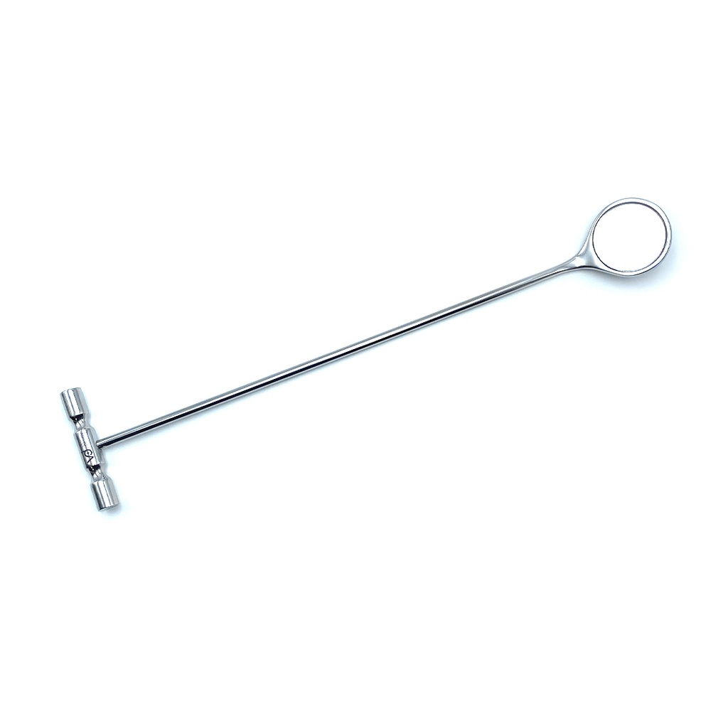 Dentalspiegel mit T-Griff, 50 mm